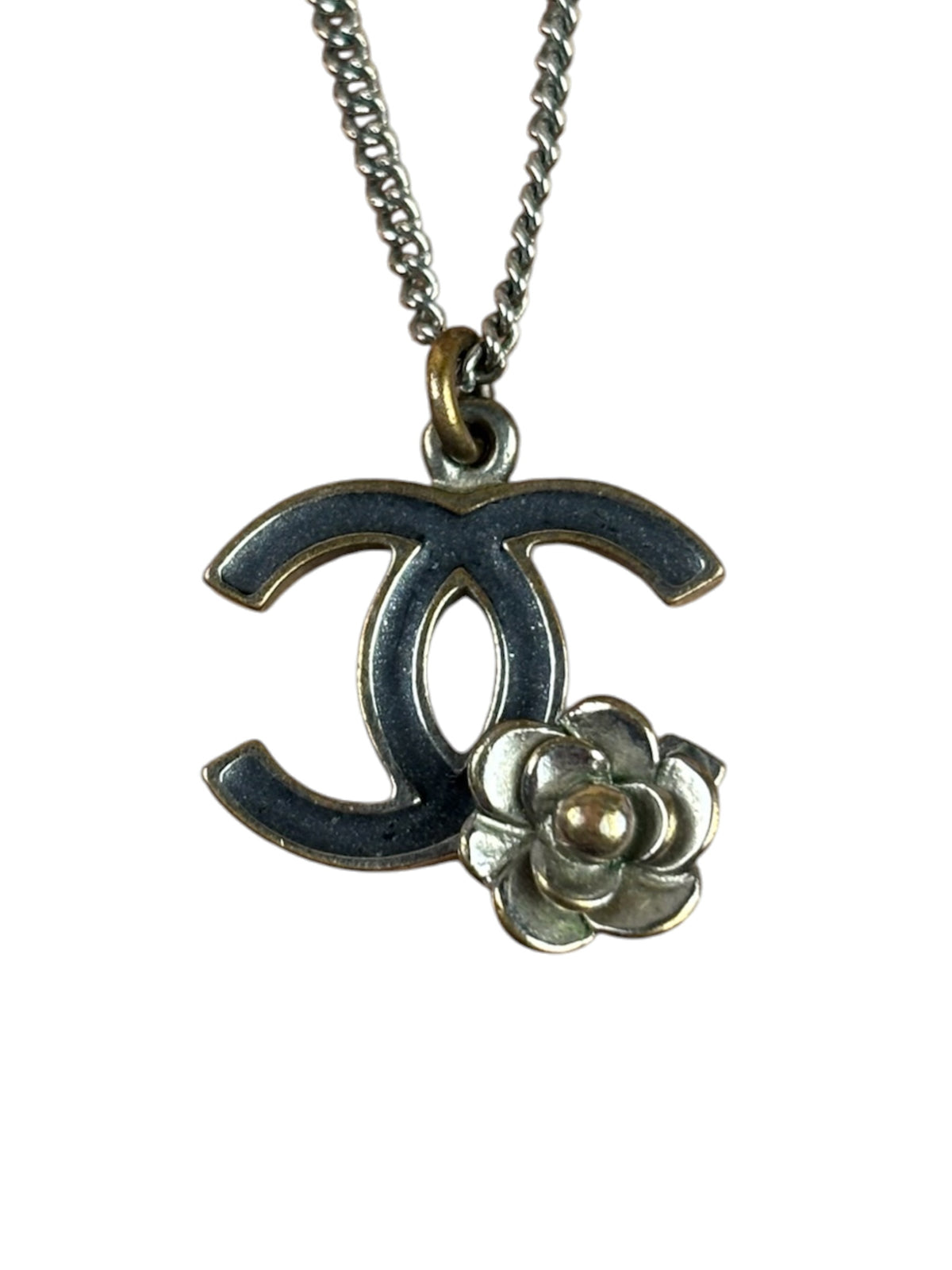 Chanel CC Camellia Pendant Necklaces