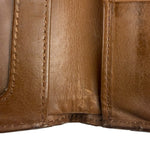 Bottega Veneta Brown Intercciato Bifold Wallet