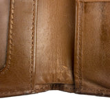 Bottega Veneta Brown Intercciato Bifold Wallet