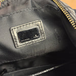Fendi Black Zucca Vintage Pouch