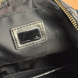 Fendi Black Zucca Vintage Pouch