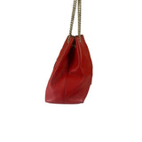 Gucci Red Leather Soho Chain Shoulder Bag