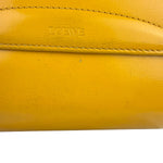 Loewe Vintage Yellow Leather Bifold Wallet