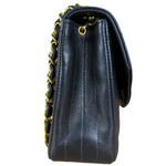 Chanel CC Black Classic Flap Bag 1988