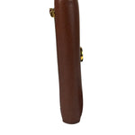 Tom Ford Brown Leather Flap Bi-Fold Wallet