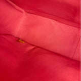 Chanel Pink Patent Leather Double Flap Bag 2012
