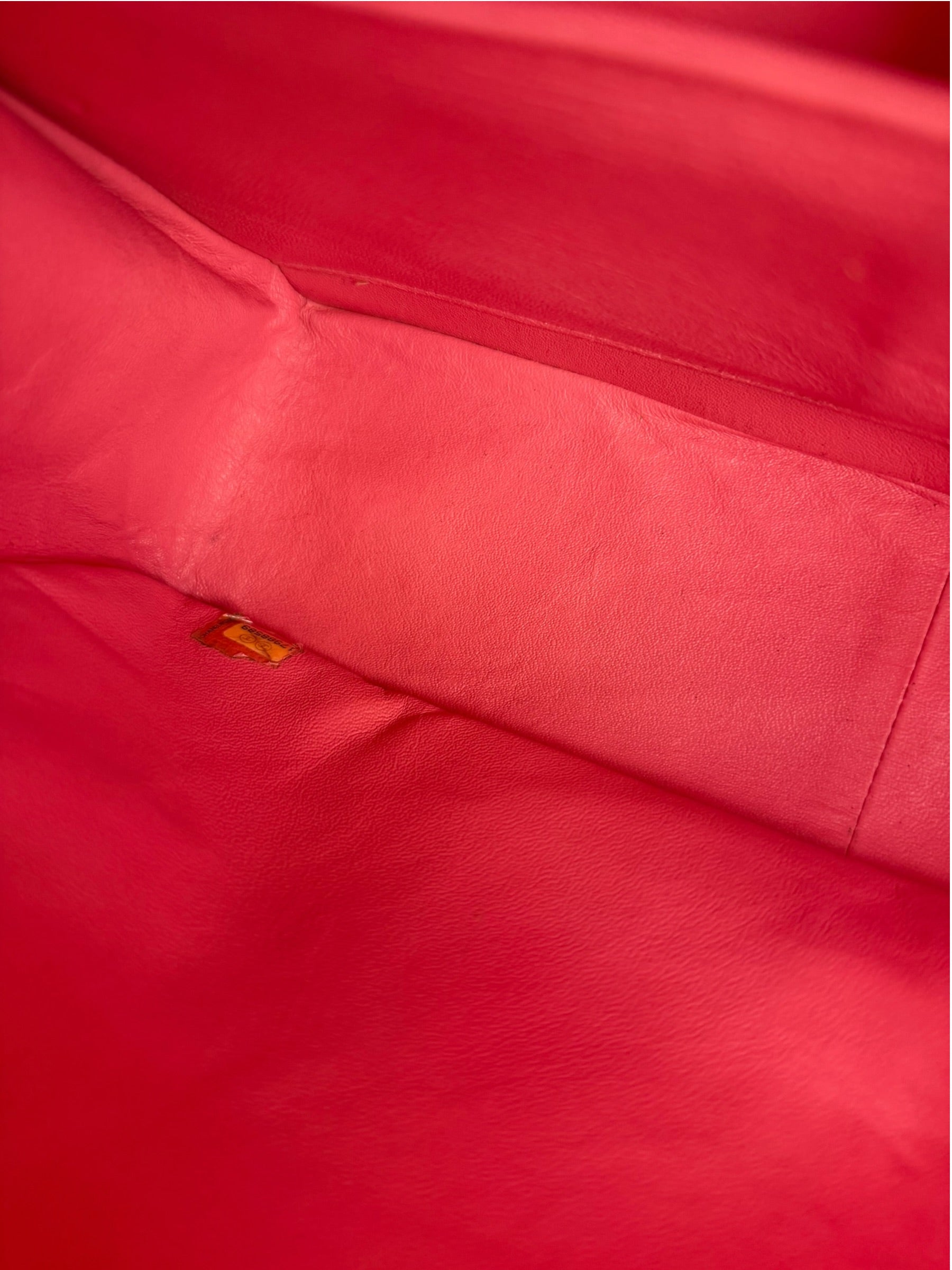 Chanel Pink Patent Leather Double Flap Bag 2012