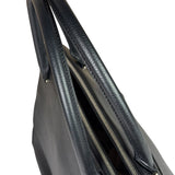 Celine Black Leather/Suede Trapeze Medium Handbag