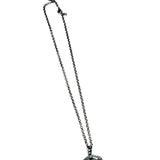 Vivienne Westwood Gunmetal 3D Orb Necklace