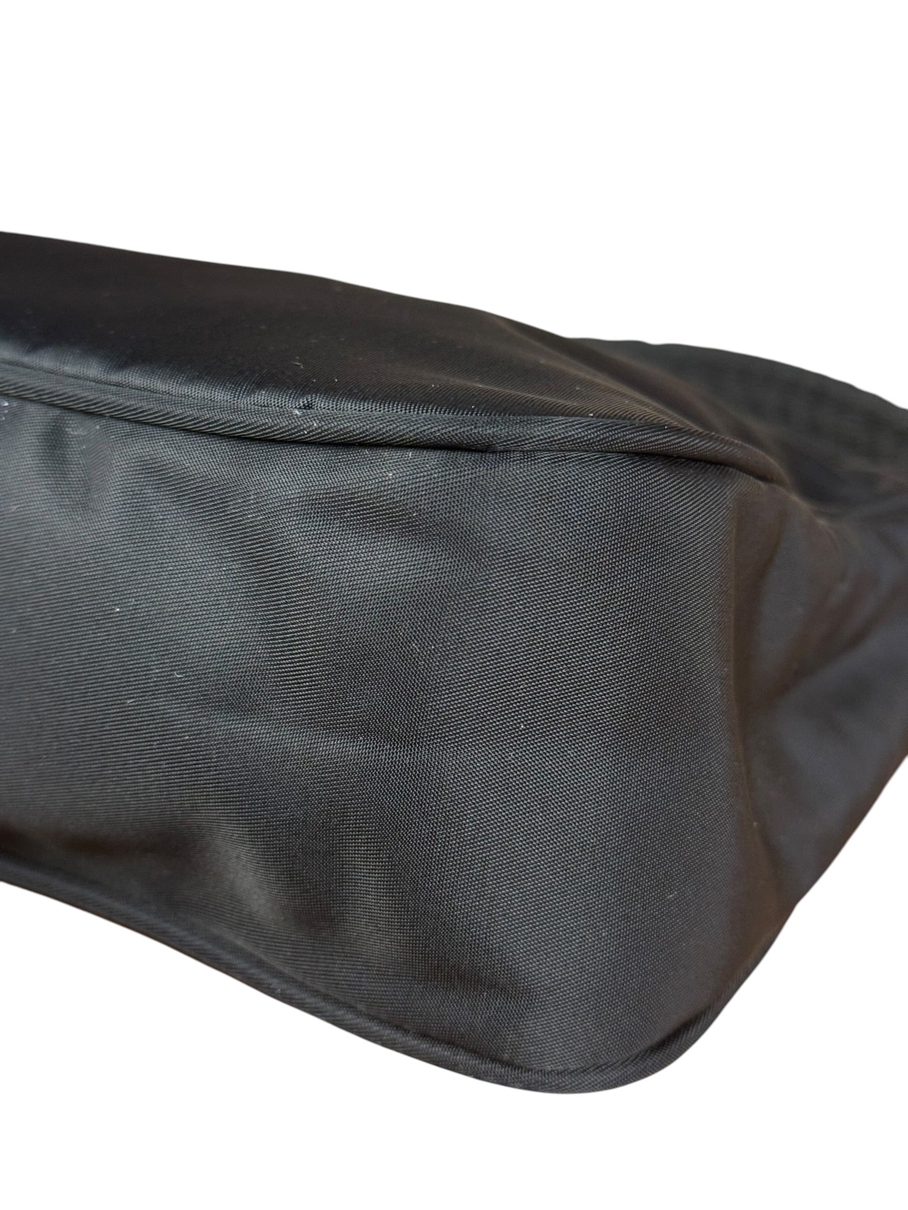 Prada Vintage Black Nylon Pochette