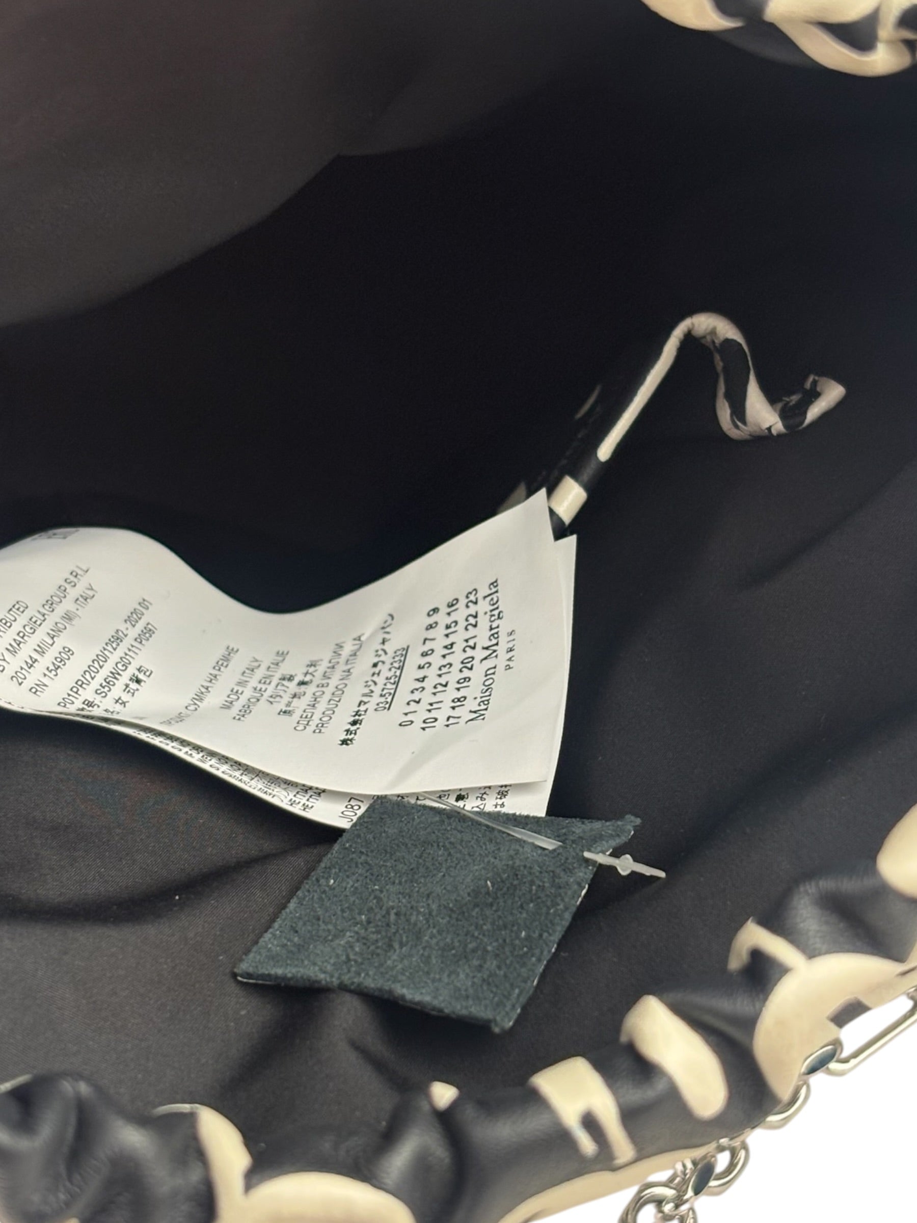 Maison Margiela Martin Black/White 5AC Bucket Bag