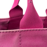 Prada Vintage Pink M Canapa Tote
