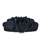 Chanel Black Melrose Cabas Hobo Bag - 1987