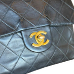 Chanel Black Leather Classic Mini Flap Bag ‘94-‘96