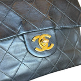 Chanel Black Leather Classic Mini Flap Bag ‘94-‘96