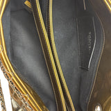 Chanel Metallic Gold Patent Leather Just Medemoiselle Bowling Bag 2011
