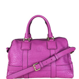 Loewe Vintage Pink Pebbled Leather Mini Boston Bag