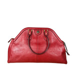 Gucci Re(Belle) Red Leather Top Handle Bag