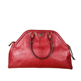 Gucci Re(Belle) Red Leather Top Handle Bag