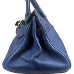 Hermes Blue Clemence Leather JPG Birkin 42 Palladium 2006