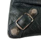 Balenciaga Grey Lambskin Giant Envelope Clutch