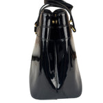 Gucci Vintage Black Patent Leather Tote