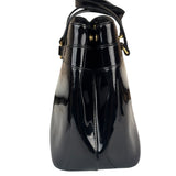 Gucci Vintage Black Patent Leather Tote