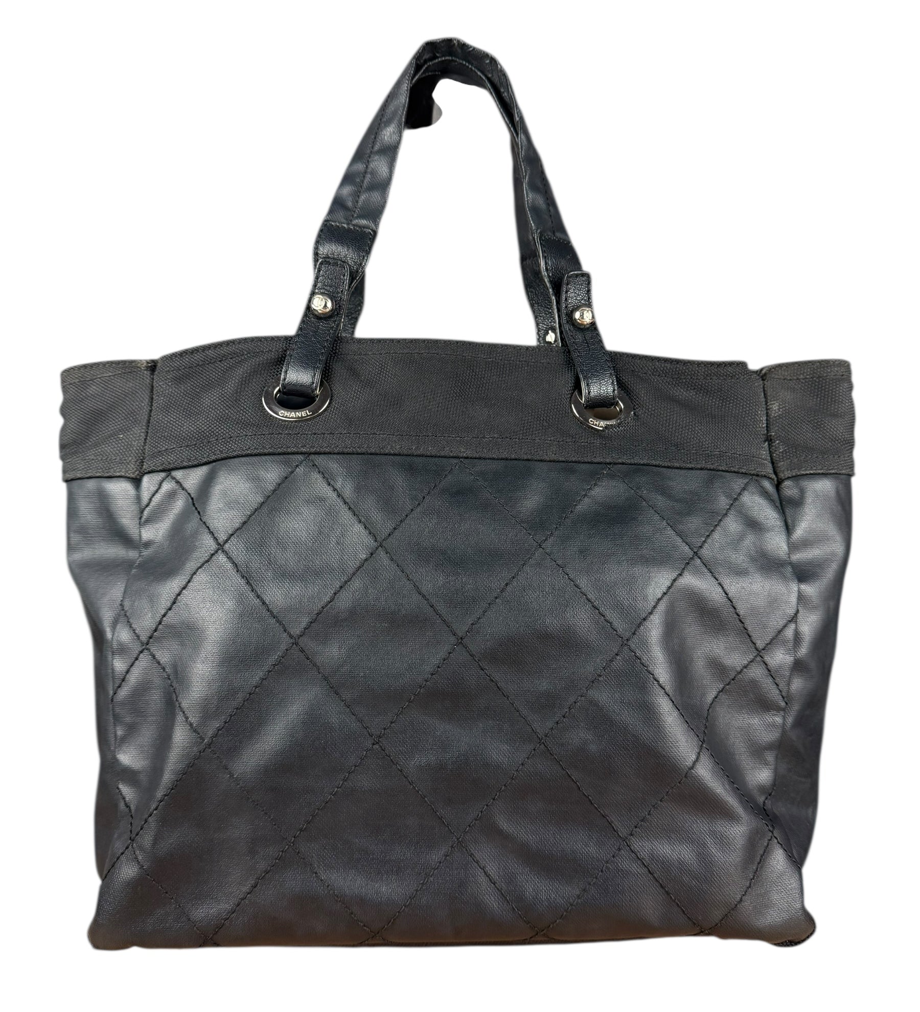 Chanel Quilted Paris Biarritz Tote 2006-2008