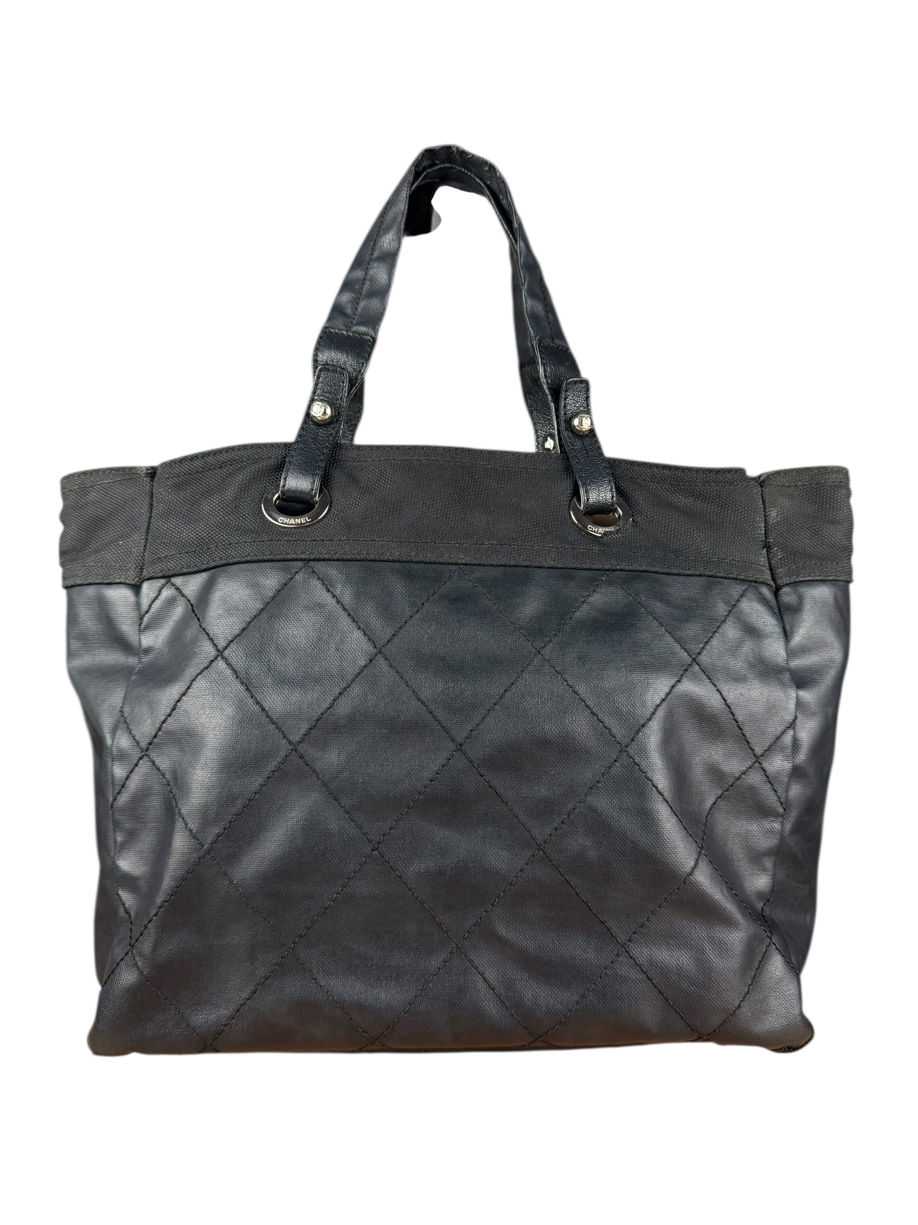 Chanel Quilted Paris Biarritz Tote 2006-2008