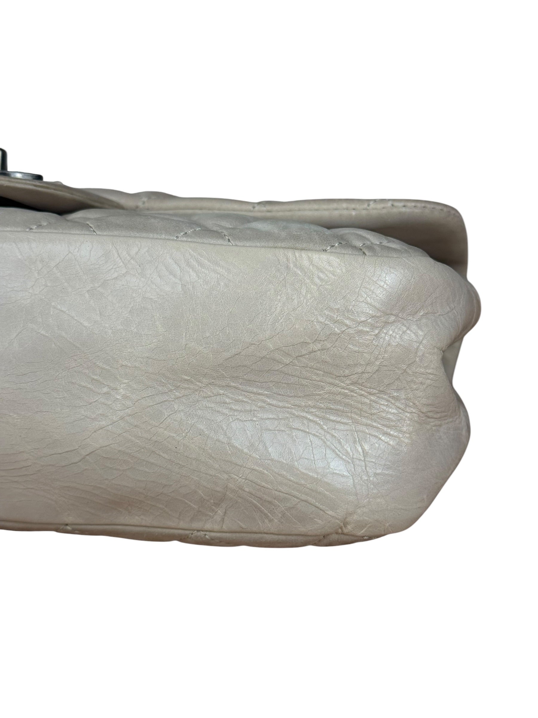 Chanel Beige Iridescent In-The-Mix Flap Bag 2011