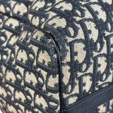 Christian Dior Vintage Navy Trotter Boston Bag