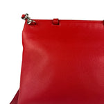 Gucci Red Bamboo Daily Leather Bag