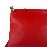 Gucci Red Bamboo Daily Leather Bag