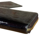 Louis Vuitton Monogram Vernis Amarante Long Zippy Wallet