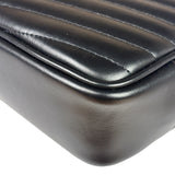Yves Saint Laurent Black Leather Mini Lou Camera Bag