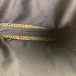 Fendi Black Straw Roma 1925 Tote