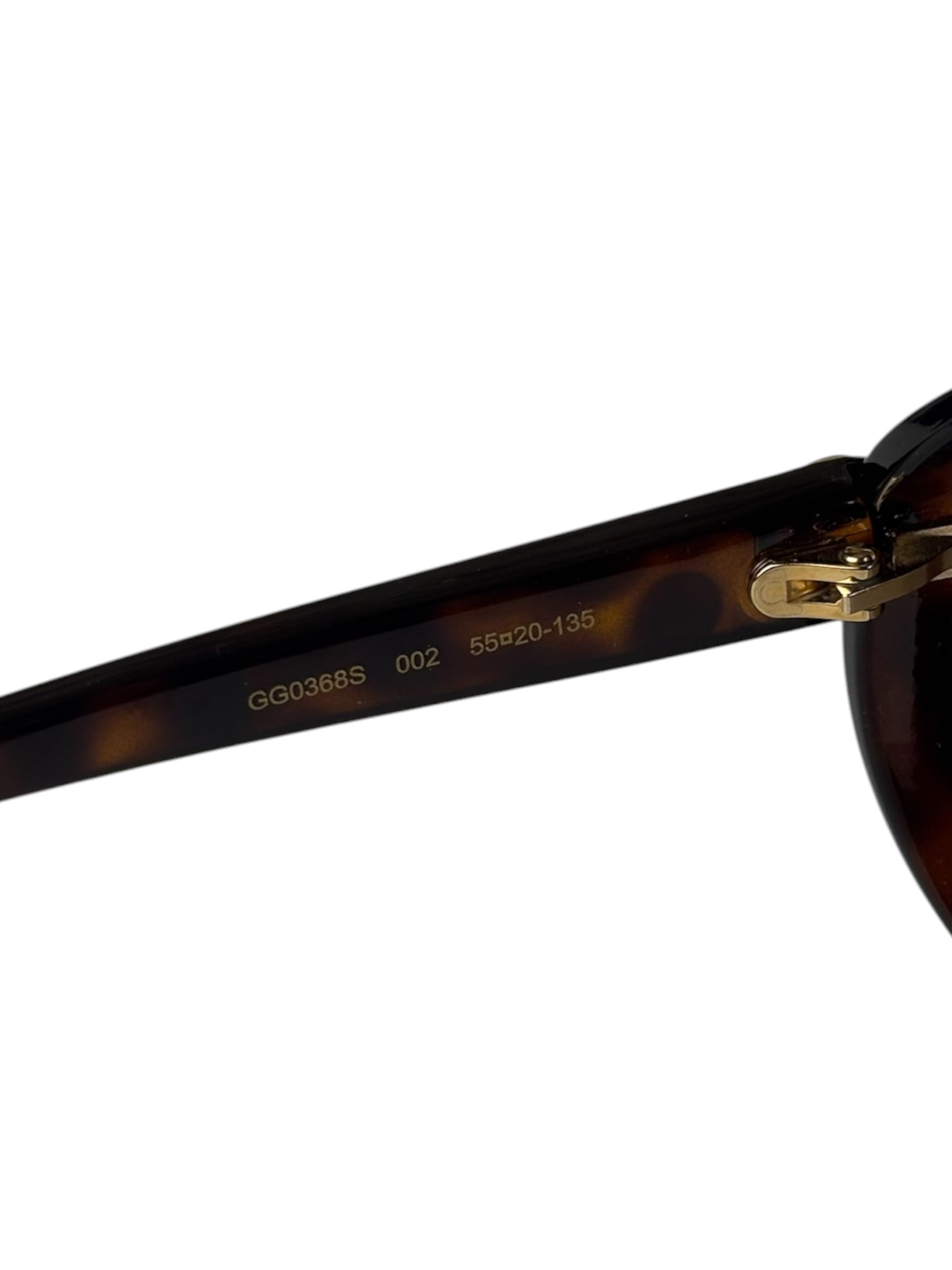 Gucci Brown Oversized GG0368S Sunglasses