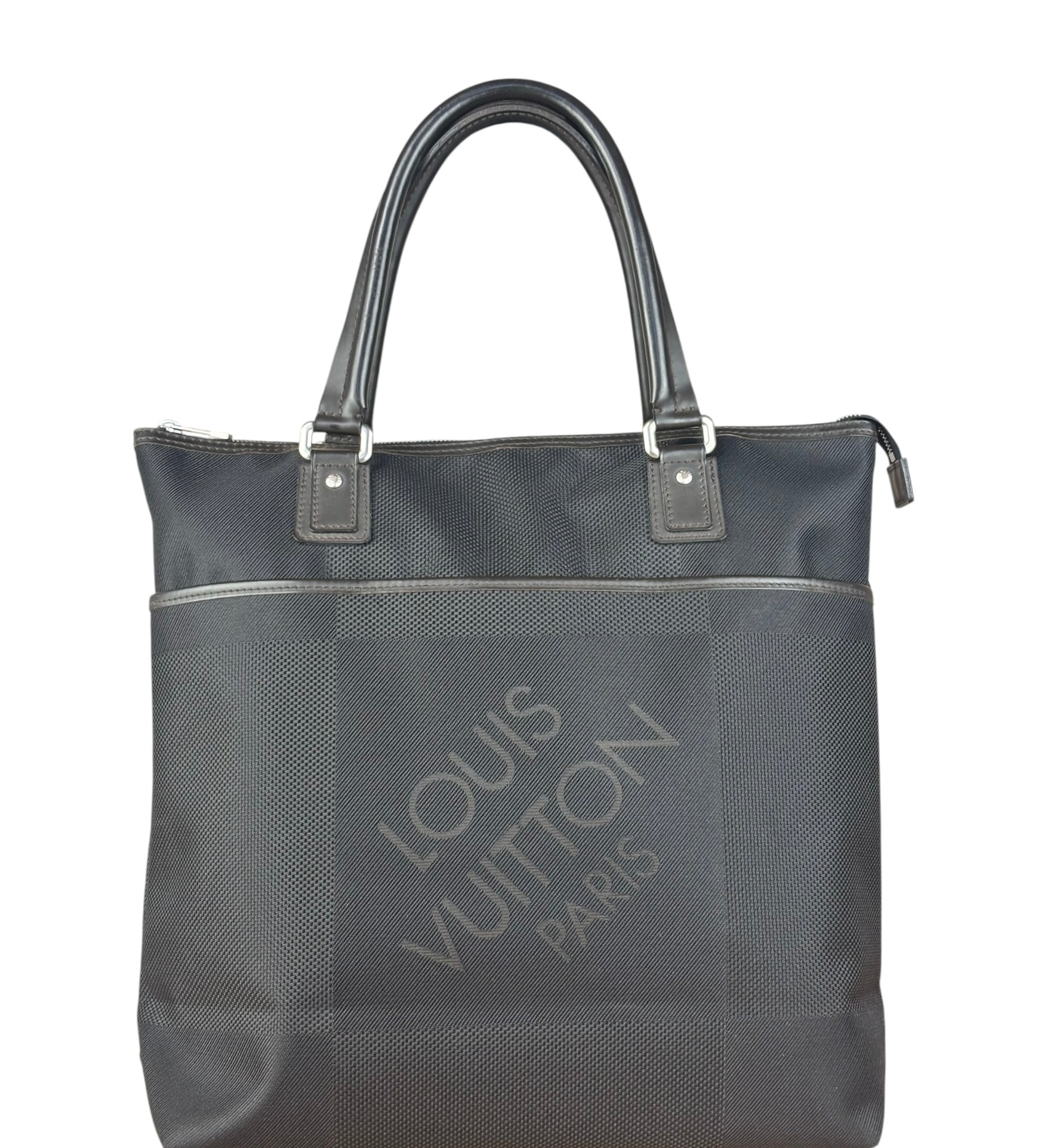 Louis Vuitton Black Damier Canvas Geant Tote