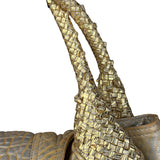 Fendi Metallic Gold Spy Shoulder Bag