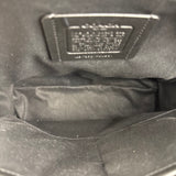 Coach Black Crossgrain Leather Wade Backpack