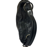 Fendi Black Leather Hobo Bag