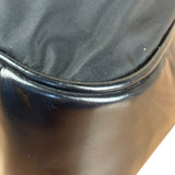 Prada Black Tessuto Nylon Leather Trim Hobo Bag
