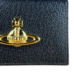 Vivienne Westwood Leather Orb Emblem Card Case