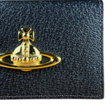 Vivienne Westwood Leather Orb Emblem Card Case