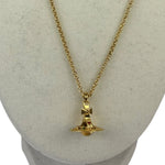Vivienne Westwood Gold-Toned Mini Sovereign Orb Pendant Necklace
