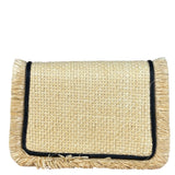 Bvlgari Serpenti Forever Mini Raffia Bag Beige
