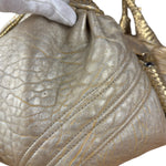 Fendi Metallic Gold Spy Shoulder Bag