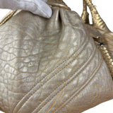 Fendi Metallic Gold Spy Shoulder Bag