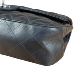 Chanel Classic Quilted Black Double Flap Bag 2003