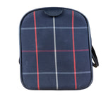 Burberry Blue Nova Check Vintage Boston Bag